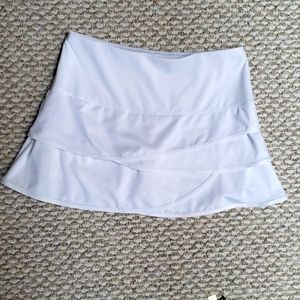 Lucky in love tennis skort